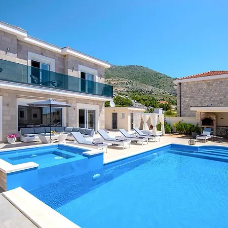 Villa Luxury Miriam With Private Pool And Jet Pool Near Dubrovnik *